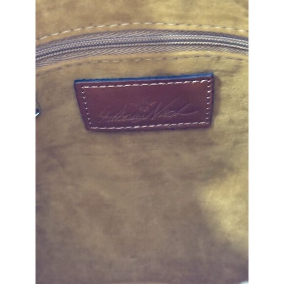 PATRICIA NASH VALERIE SPRING MULTI LEATHER WRISTLET CLUTCH Foldover Purse - Picture 9 of 9